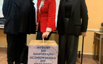 Wybo­ry repre­zen­ta­cji Samo­rzą­du Uczniow­skie­go ZST!
