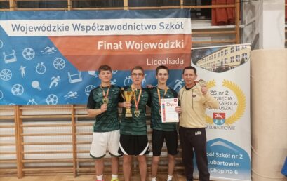 Drużyna ZST zajęła I miejsce, zdobywając tytuł mistrza województwa lubelskiego w badmintonie!